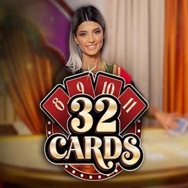 32 Cards slot visual from Ezugi available on spinmayascasino.com
