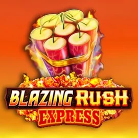 Blazing Rush Express by AreaVegas, showcased at spinmayascasino.com – game logo