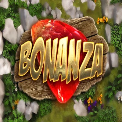 Bonanza slot logo by Big Time Gaming at SpinMaya Casino