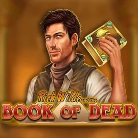 Book of Dead slot visual from Play'n GO available on spinmayascasino.com