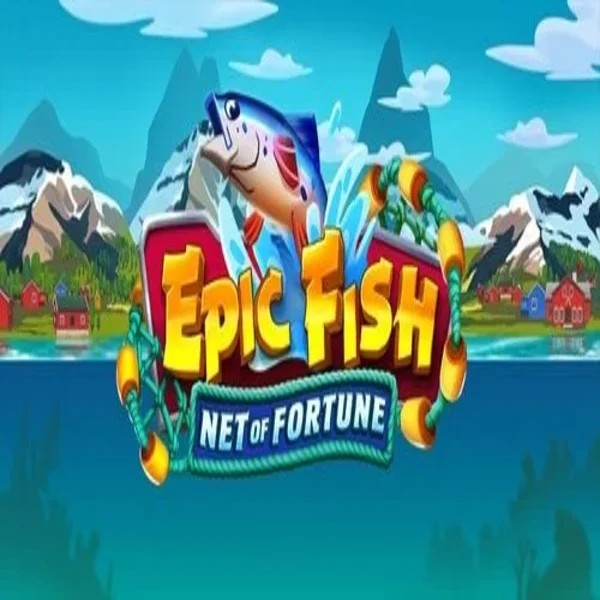 Epic Fish Net of Fortune game by Quickspin – logo hosted on SpinMaya Casino