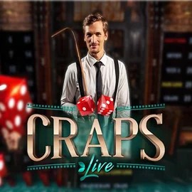 Live Craps game by Evolution – logo hosted on SpinMaya Casino