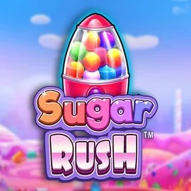 Sugar Rush game by Pragmatic Play – logo hosted on SpinMaya Casino