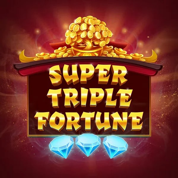 Super Triple Fortune slot visual from Greentube available on spinmayascasino.com