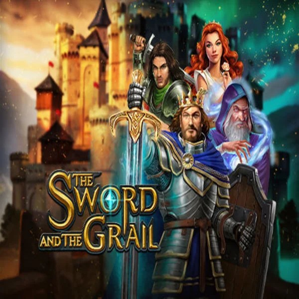 The Sword and the Grail by Play'n GO, showcased at spinmayascasino.com – game logo